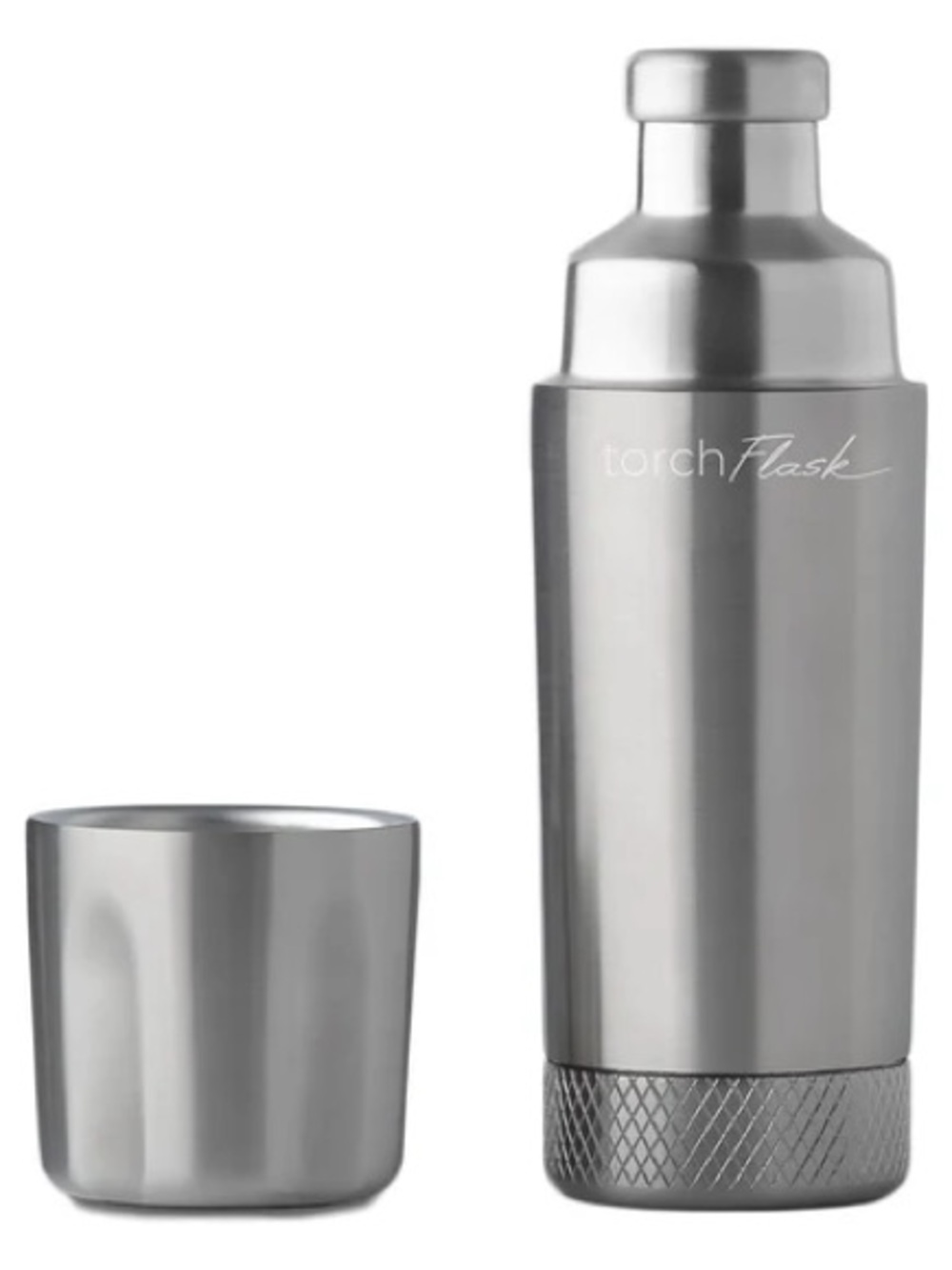 High Camp Torch Flask Special Edition, Classic Stainless Steel , 6oz Brand New.